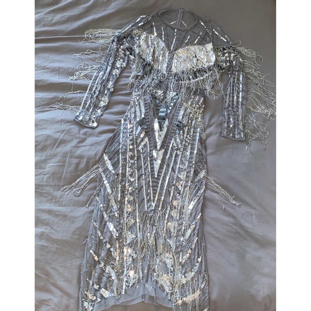 ASOS Sequin Beaded Dress